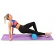 Ролик массажный для йоги INDIGO Foam roll IN045 30*15 см Фиолетовый